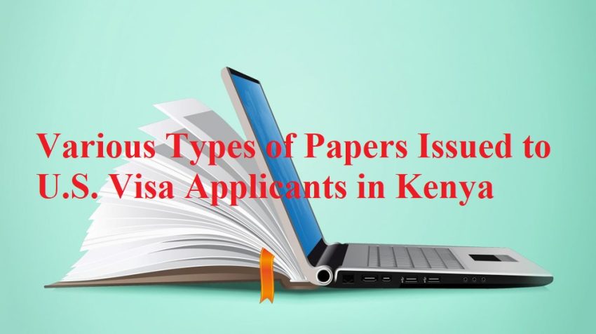 Learn about US visa decision slips issued by the U.S. Embassy in Kenya. Understand what each slip means, from approvals to denials and additional requests.